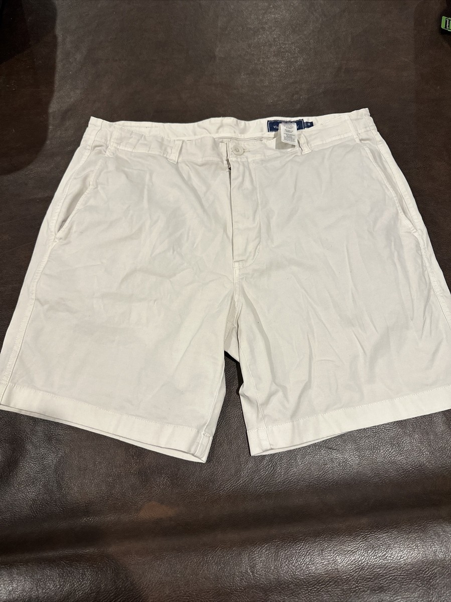 Vineyard Vines Club Short Khaki Chino Golf Shorts Mens Sz 35 Cotton Casual