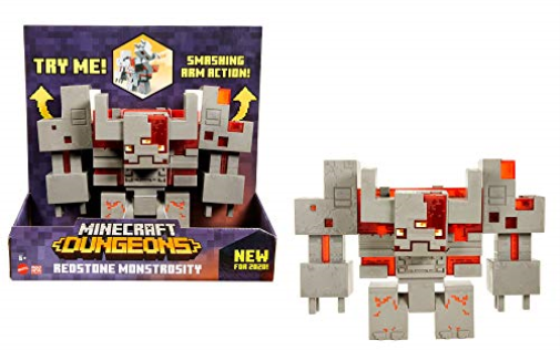 Minecraft Dungeons 3 25 Scale Mega Redstone Monstrosity Toy Gift For Sale Online Ebay