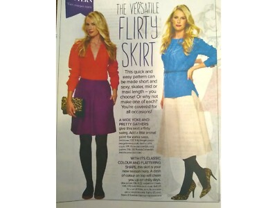  Anfänger FLIRTY RÖCKE Mini Midi & Maxi Prima Schnittmuster 10 12 14 16 18 20