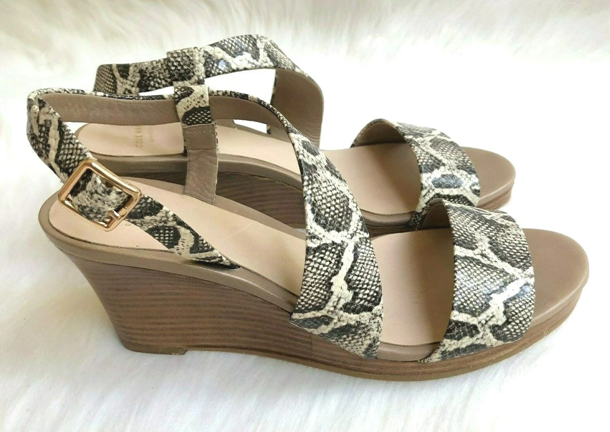 Cole haan snake wedge sales