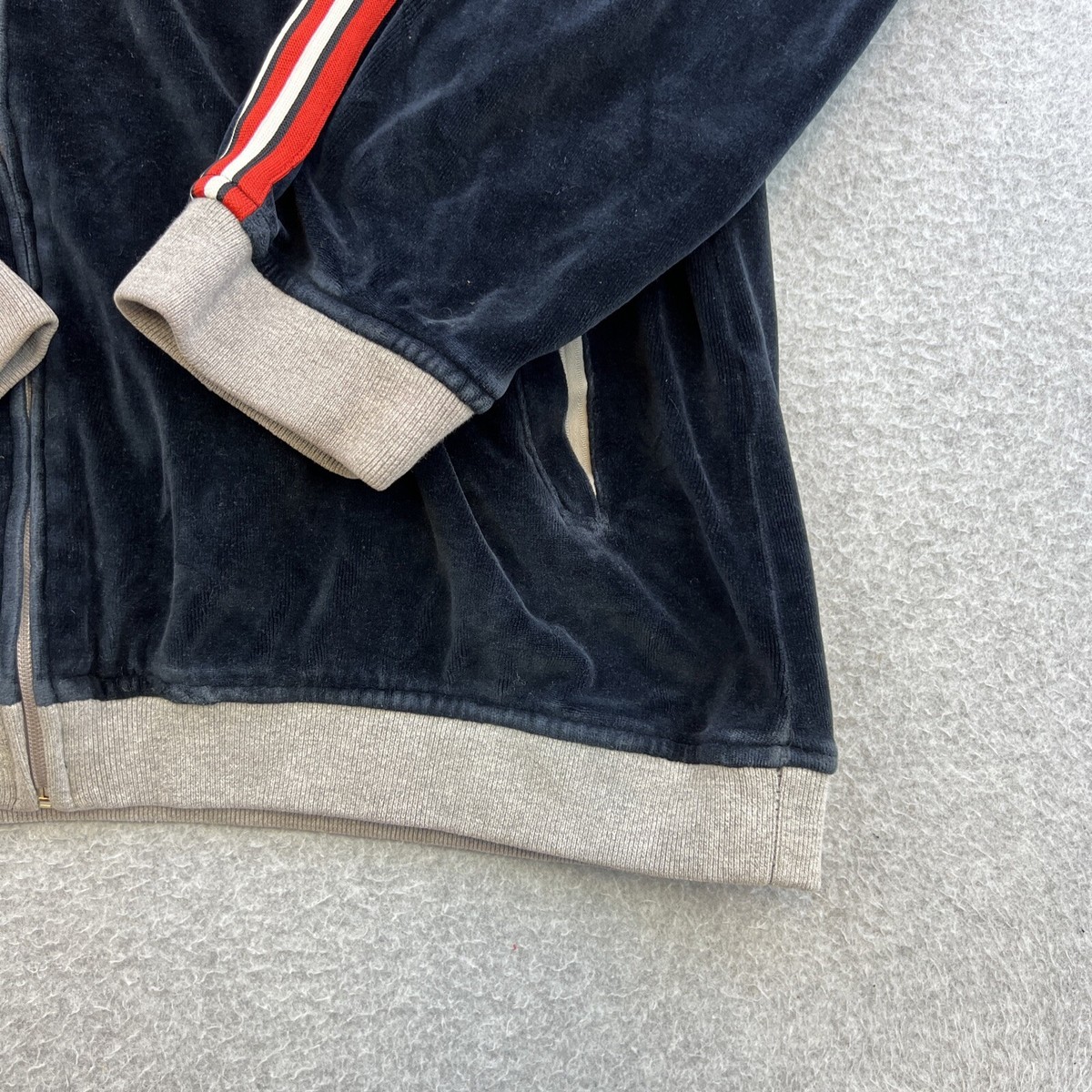 Fat Albert Jacket Platnium Fubu Mens XL Long Sleeve Full Zip