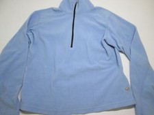 Mountain Hardwear Womens Size S Fleece Pullover Blue 1/2 Zip Polartec Activewear