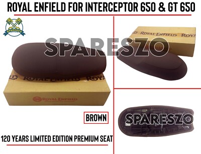 Royal Enfield GT 650 & INTERCEPTOR 650 ''120 Years LIMITED EDITION PREMIUM SEAT''