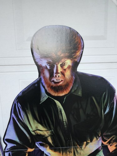 Universal Movie Monster Vintage Lifesize Cardboard Rare Set Of 4Wolfman Dracula - Picture 3 of 24