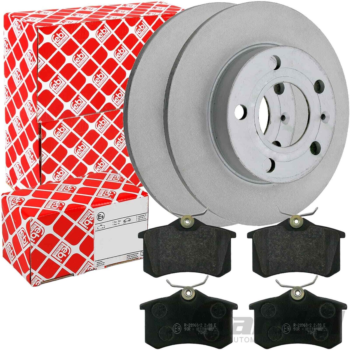 Bremsscheiben + Beläge Hinten Für Audi A4 B6/B7 ? Produktbild-Vorschau 8