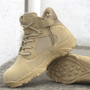 UOMO STIVALI MILITARI Pelle Stivali da Lavoro Anfibi Militari Trekking  Scarpe EUR 30,65 - PicClick IT