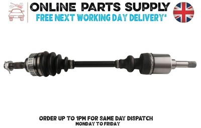Drive Shaft Front Left For CITROEN BERLINGO FIRST 1.6 HDI M59 2002 to 2012 NEW