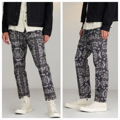 パンツ EXAMPLE PAISLEY PATTERN NYLON PANTS 81EP48qEkRL._UY1000_.jpg