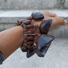 4x Unique Musical Instrument Bracelet,Rattle Shaker Musical Instrument