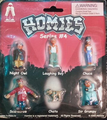 Vintage Homies Series #4 6 Figure Box Set 2002 HTF | eBay