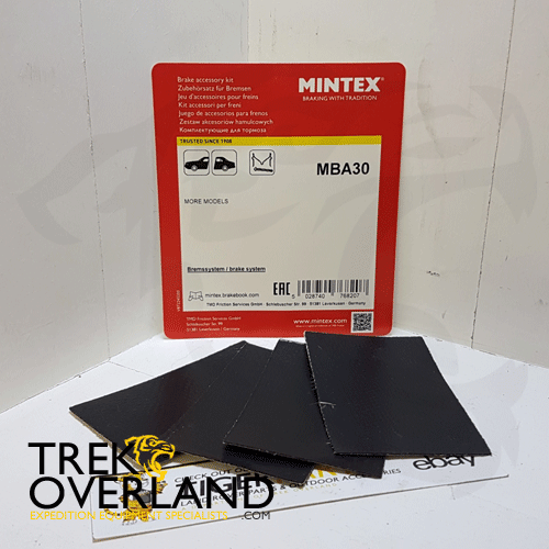 AntiSqueal Self Adhesive Noise Dampening Shims Mintex DA1141 eBay