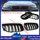 <!--F#f_0-->Front Kidney Hood Grilles Gloss Black For BMW E90/E91 LCI 3 Series 2008-2012 AUS<!--F/-->