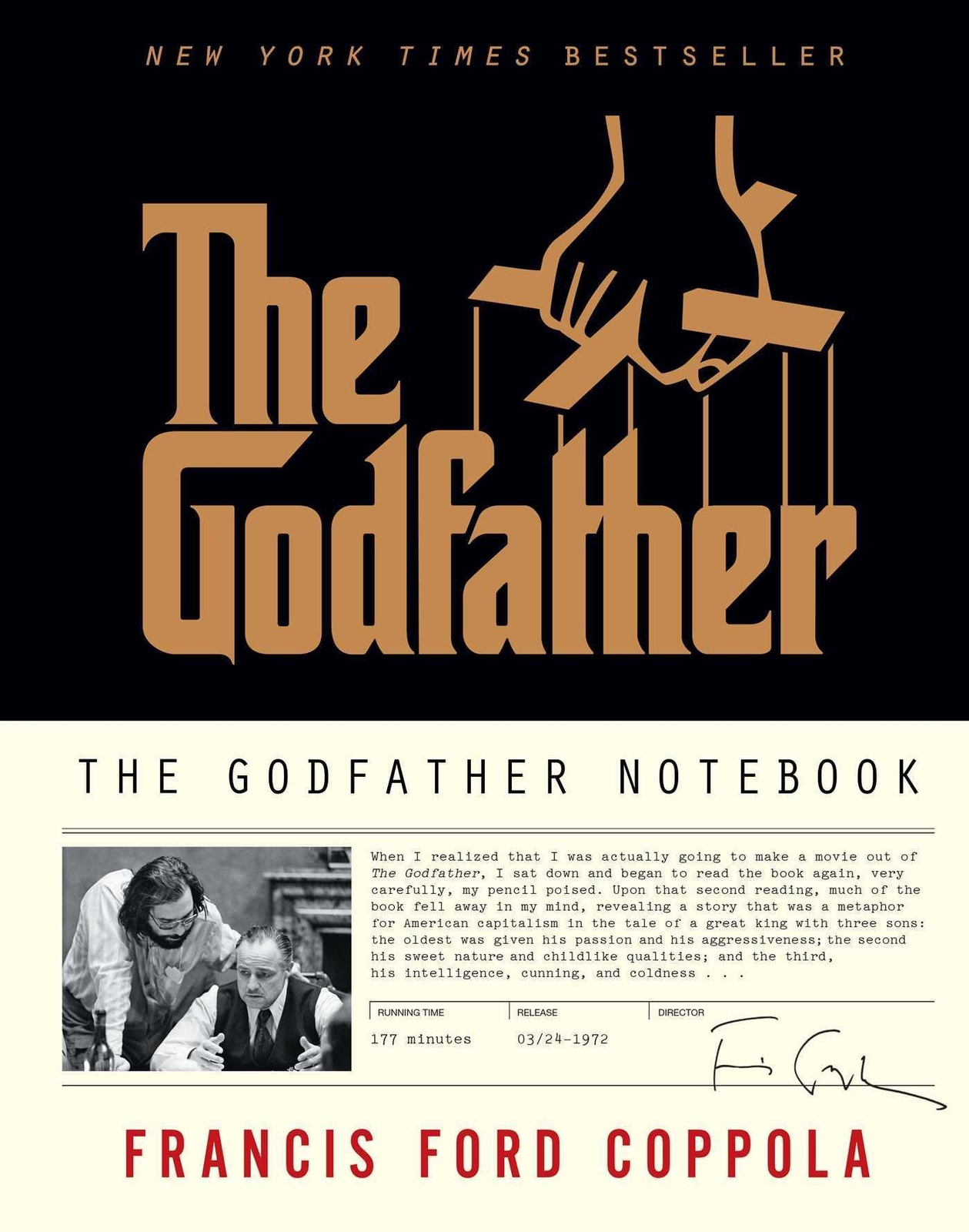 The Godfather Notebook Francis Ford Coppola
