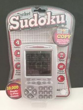 Handheld Sudoku Electronic Game Sealed Package Travel Camping GIFT Geriatric