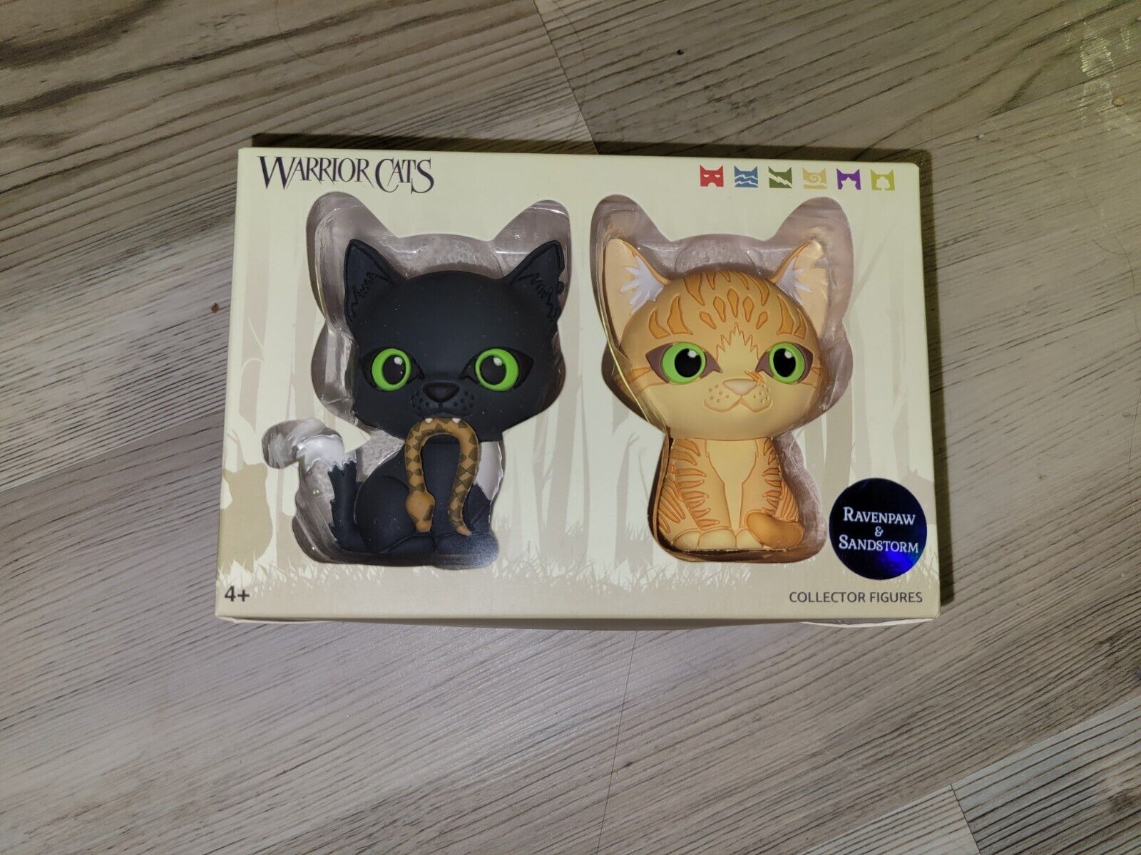 Cinderpelt & Brightheart - Mini Collector Figures (Series 2)