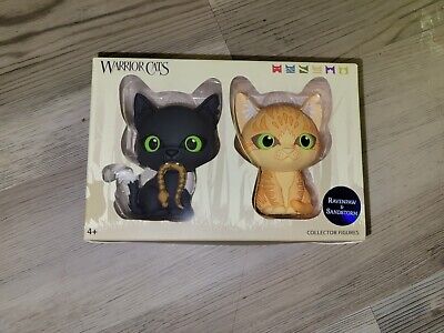 NIB Warrior Cats Figures Series 2 Collector Figures Ravenpaw & Sandstorm