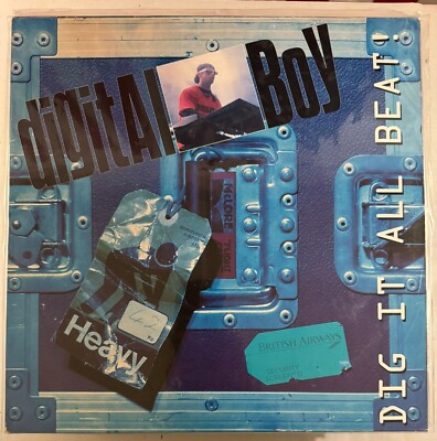 DIGITAL BOY   DIG IT ALL BEAT - VINYL EP BLACK - 1994 FLYING RECORDS - VG+ -A20