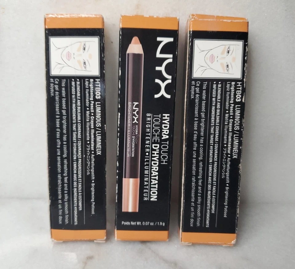 3- Abrillantador táctil NYX Hydra, HTB03 luminoso. Foto 2 de 3