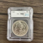 1921 ICG MS 62 Morgan Silver Dollar Certified $1