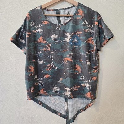 Passenger Womens Chakra Tie Back Active Shirt Size Small 