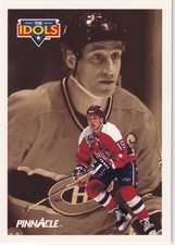 Pinnacle The Idols John Druce Bob Gainey #395 Capitals Canadiens NHL 1991 Hockey