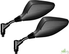 MIRRORS YAMAHA TMAX T-MAX 2007 2008 MATTE CARBON HANDLEBAR APPROVED MIRRORS