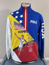 POLO RALPH LAUREN R.L.P.C. Championship Games 1938 1/4 Zip Graphic Men’s M