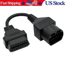 OBD1 to OBD2 Adapter Cable for Mazda Vehicles OBD2 16Pin to OBD1 17Pin OBDII