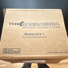 Barracuda Intruder Defense System DCS-1 czarny żółty czerwony komercyjny zamykacz drzwi