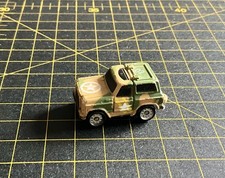  Vintage Micro Machines Galoob Military Chevy 4x4 Blazer Woodland Camo #02