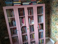 Pink Metal Cabinets
