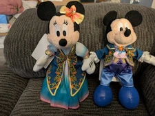 Japan Tokyo Disney Resort Mickey and Minnie Plush  Fantasy Springs DisneySea