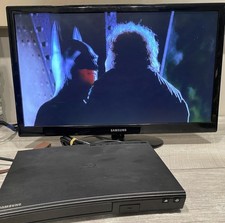 Samsung BD-J5100 Blu-ray Player w/Streaming Remote  HDMI Cable Tested  Works 