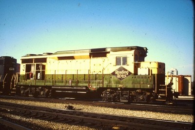 LESUNG B-B 3606 Columbus Oh 4-12-77 Kodachrome Zug Foto Dia 35mm