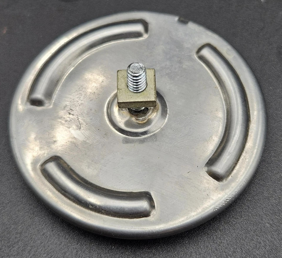 Buick Roadmaster 1953 emblema parachoques delantero redondo rojo blanco azul EE. UU. 1161713 Foto 4 de 4