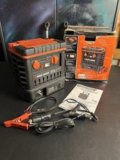 Black Decker J752bcb 375a Jump Starter 2a Battery Charger Maintainer Complete
