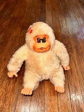 Russ Baby Gonga Thumb Sucking Monkey Gorilla Plush 8" Beige Vintage Retro 1979