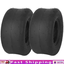 Lawn Mower Tire 13x6.50-6 Tubeless Heavy Duty Replacement 2 Pack 480lbs Capacity