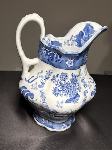 Seymour Mann "China Blue" Feinporzellan Wasserkrug - Bild 10 von 22