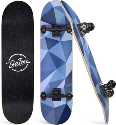 Hochwertiges 31x8 Zoll Cruiser Skateboard für Kinder & Erwachsene