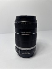 Canon EF-S 55-250mm f/4-5.6 55-250mm f/4-5.6 IS Auto Manual Lens