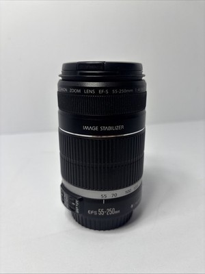 Canon EF-S 55-250mm f/4-5.6 55-250mm f/4-5.6 IS Auto & Manual Lens