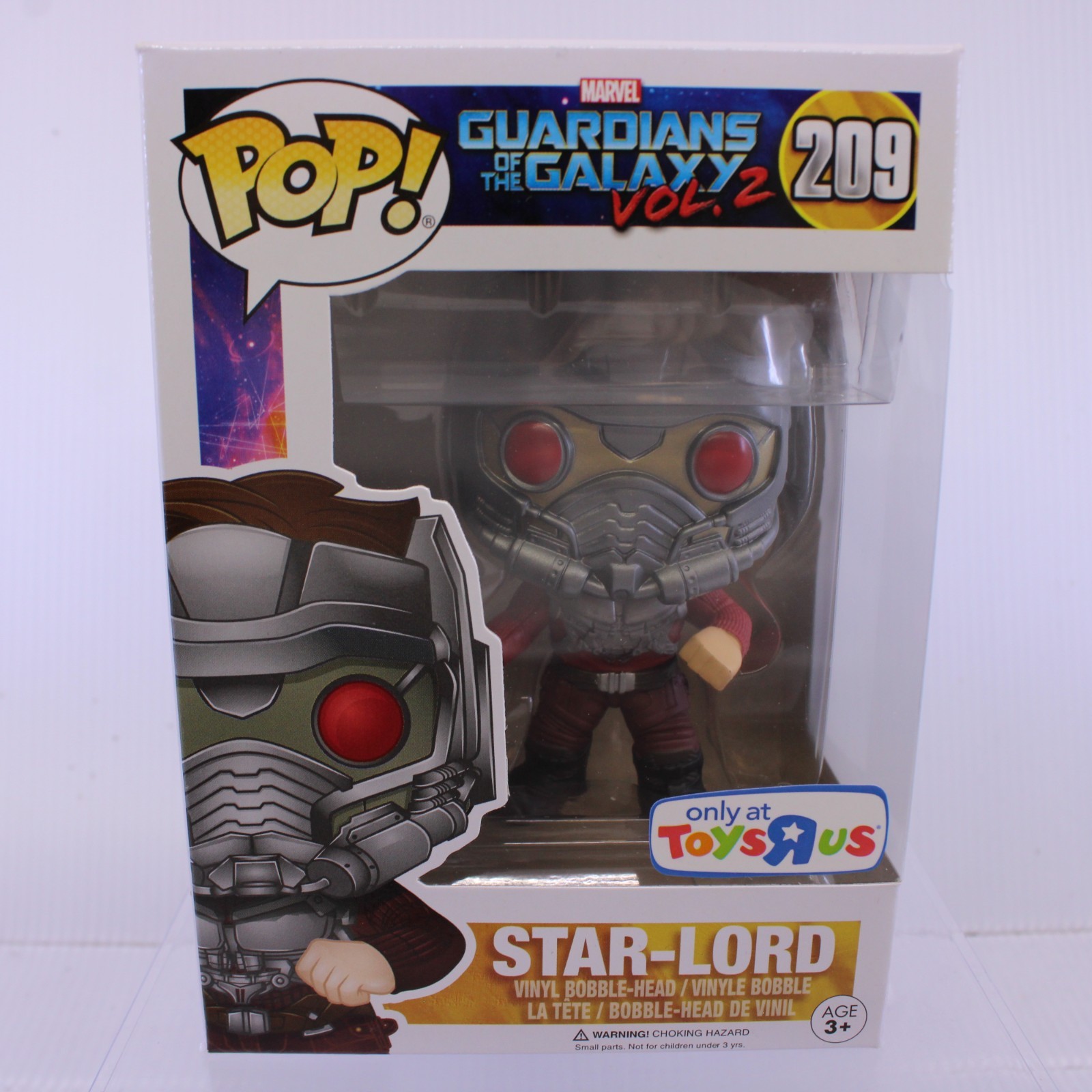 G5 Funko Pop Marvel Star Lord Toys R Us Exclusive Vinyl Figure 209