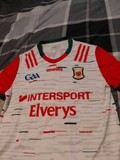 Offizielles Mayo Gaa Trikot Small Man, Irland Hurling Gaelic Football eng anliegend