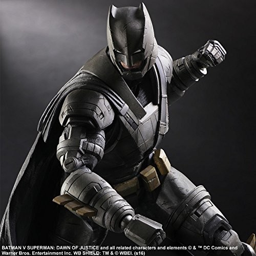 PLAY ARTS Kai Batman v Superman Dawn of Justice Armored Batman Action Figure - Picture 3 of 8