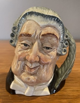 Royal Doulton Character Jug The Lawyer D6504 4  Small 1958
