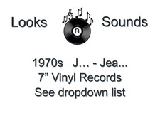 1970s 7" VINYLS - VARIOUS ARTISTS / TITLES - J... - JEA... - EX / VG+