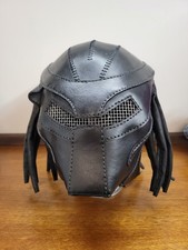 Handmade Leather  Predator Alien Mask