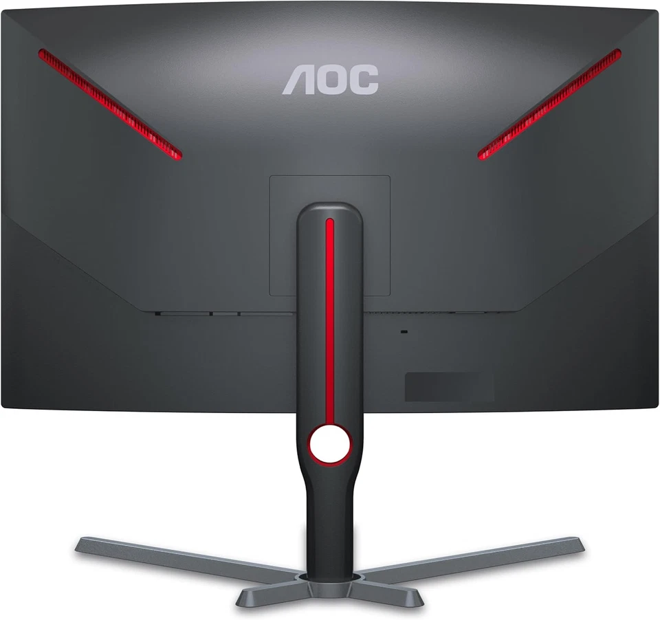 AOC CQ32G3SU 32" Curved Frameless Gaming Monitor, 2K QHD 2560x1440, 165Hz 1ms, A - Image 3 of 4