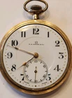 Antique Omega Pocket Watch R.B. Anger& Co. Oshkosh WI DoubleSigned7J For Repair